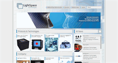 Desktop Screenshot of lightspace3d.com